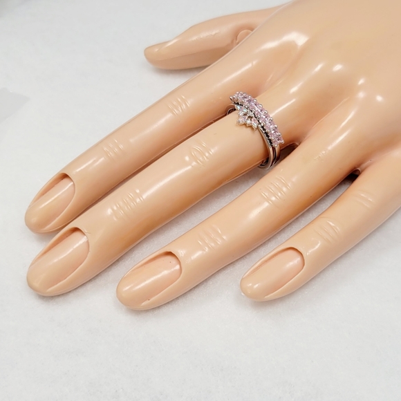 Sterling Silver Aurora Stack Ring - Picture 16 of 16